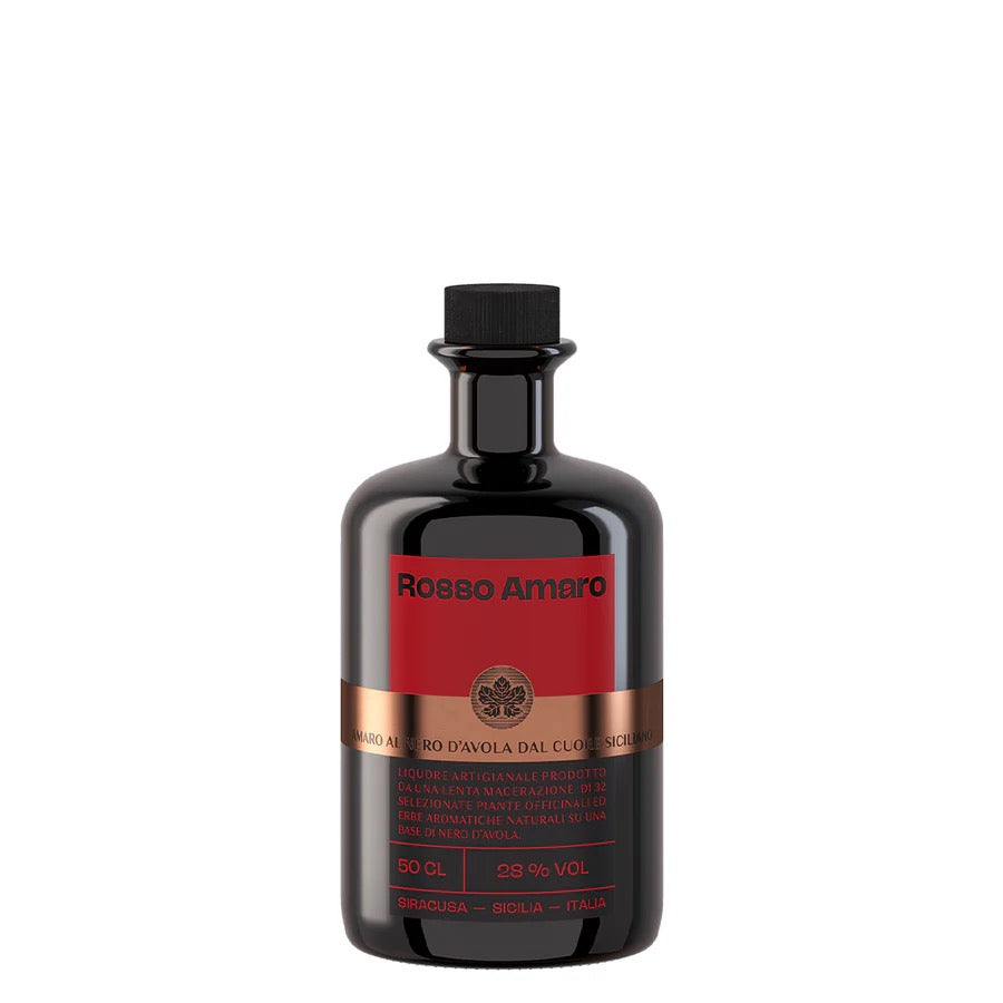 Amaro Ribadi Rosso al nero d'avola cuore siciliano 50 cl