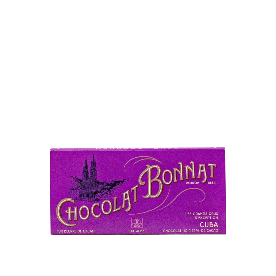 Bonnat tavoletta di cioccolato Cuba 75% Grands Crus d'Exception 100 g