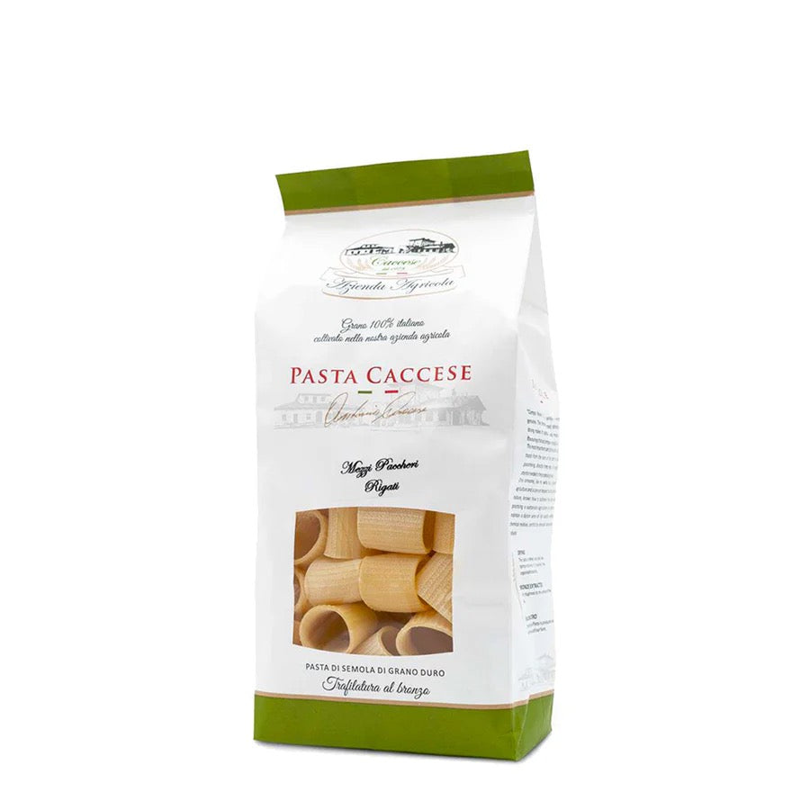 Caccese Mezzi paccheri rigati Pasta 500 g