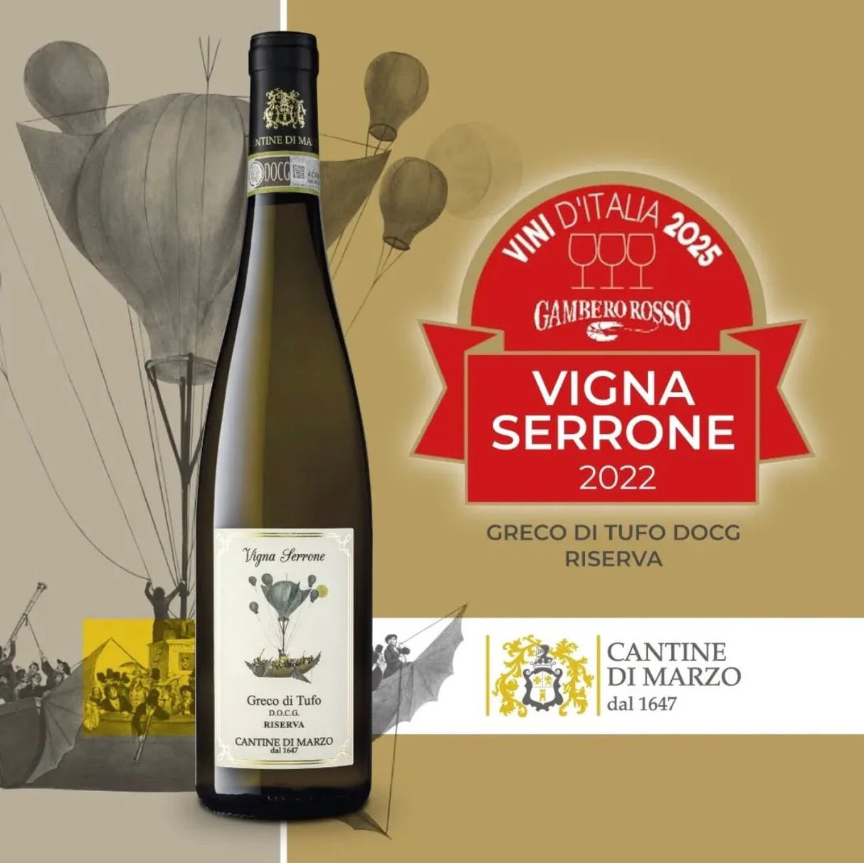 Cantine di Marzo Vigna Serrone Greco di Tufo DOCG Riserva 2022