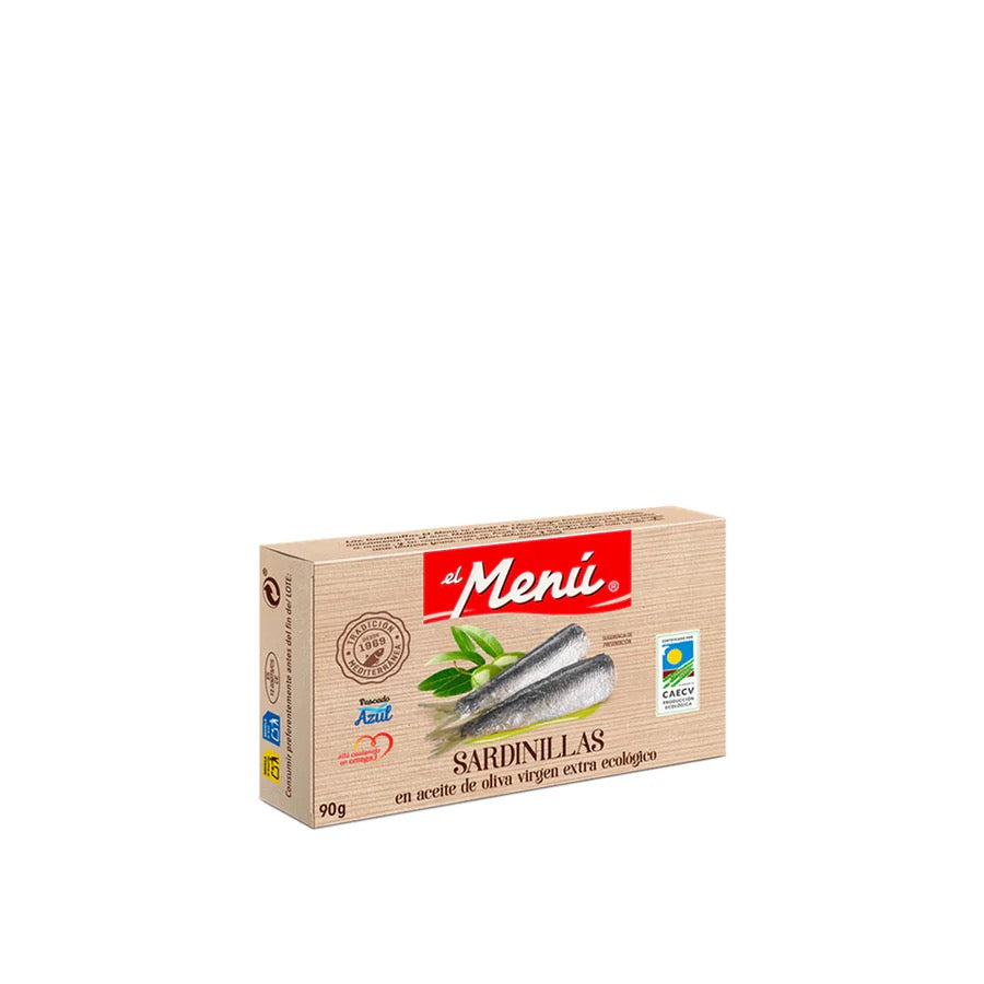El Menù sardine in olio EVO biologico 90 g