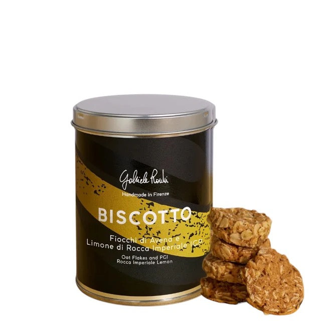 Gabriele Rocchi Biscotti Fiocchi di Avena e Limone di Rocca Imperiale IGP 300 g