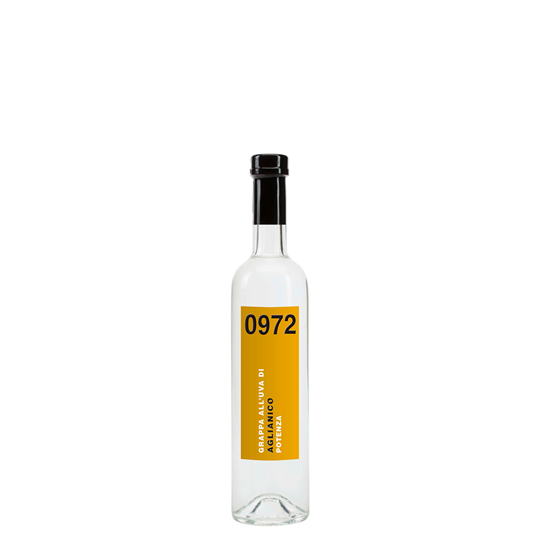 Grappa Centopercento 0972 all'uva di Aglianico 50 cl