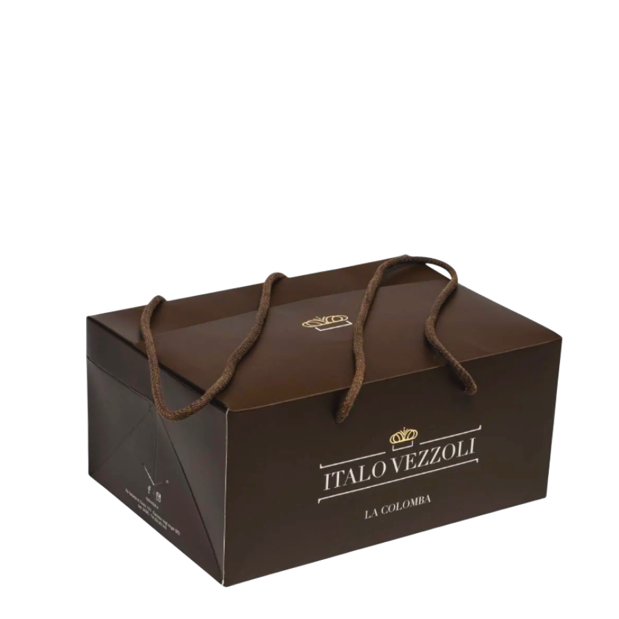 Italo Vezzoli “Colomba Cioccolato" artigianale con gocce di cioccolato caraibico 1 kg