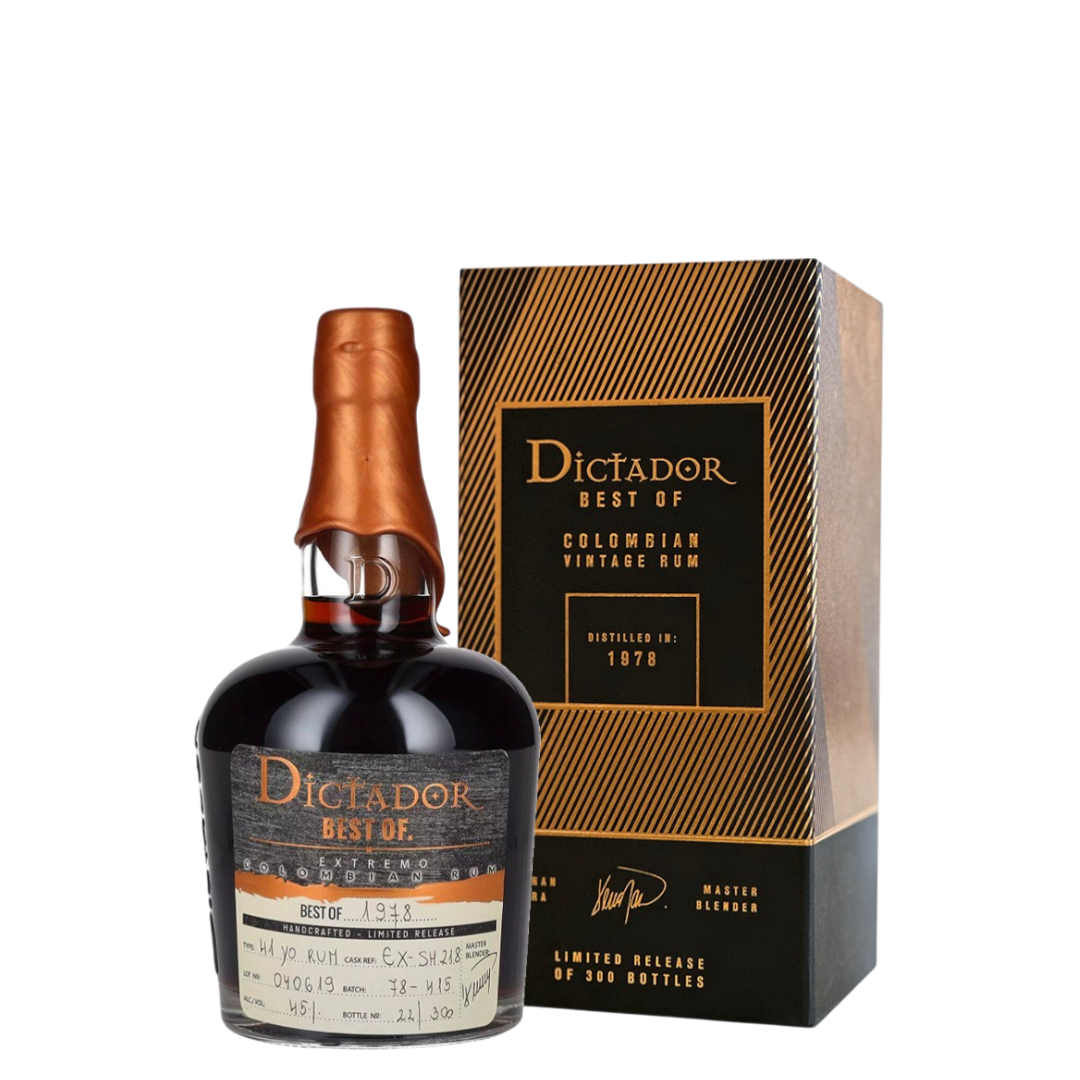 Rum Dictador Best of 1978 Extremo 70 cl