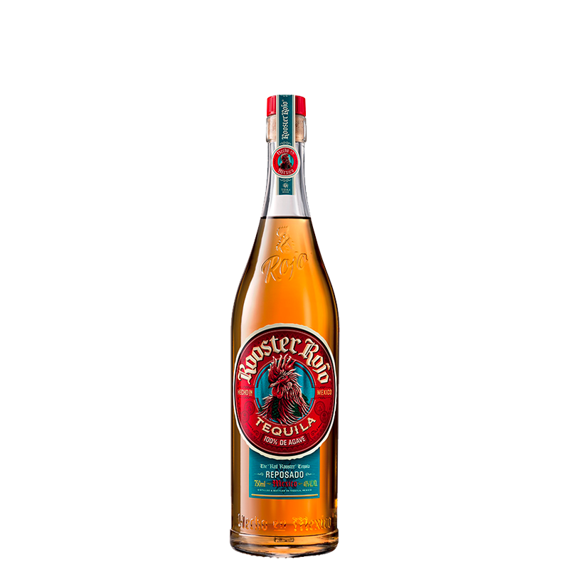 Tequila Rooster Rojo Reposado 70 cl