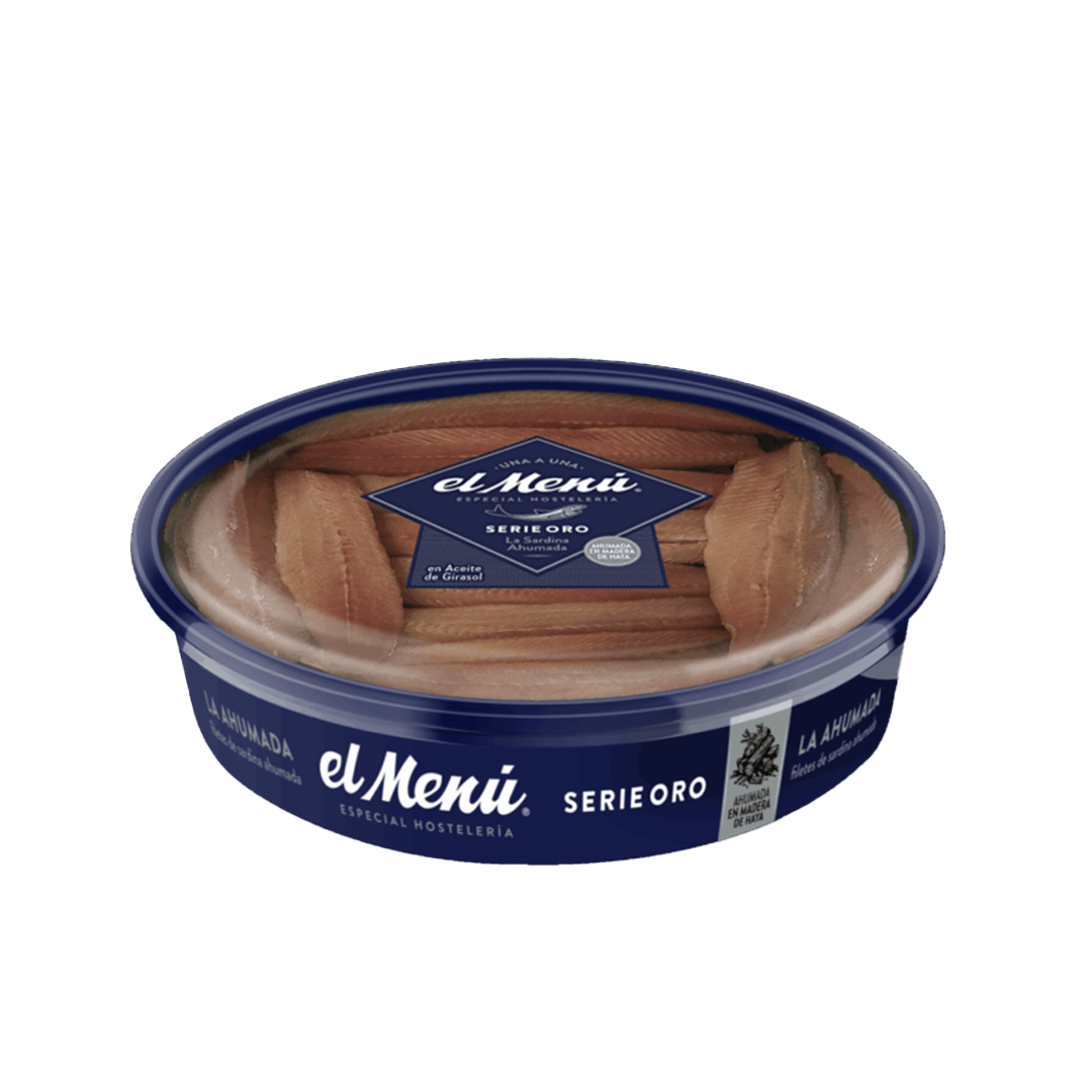 El Menù filetti di sardina affumicati con legno di faggio in olio di girasole 550 g
