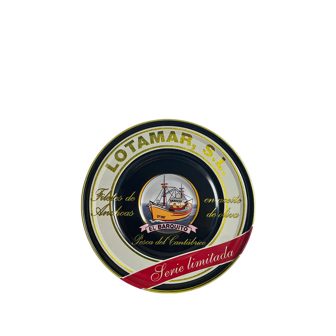 Lotamar 12-15 filetti di acciughe del Cantàbrico in olio di oliva SERIE LIMITADA 100 g