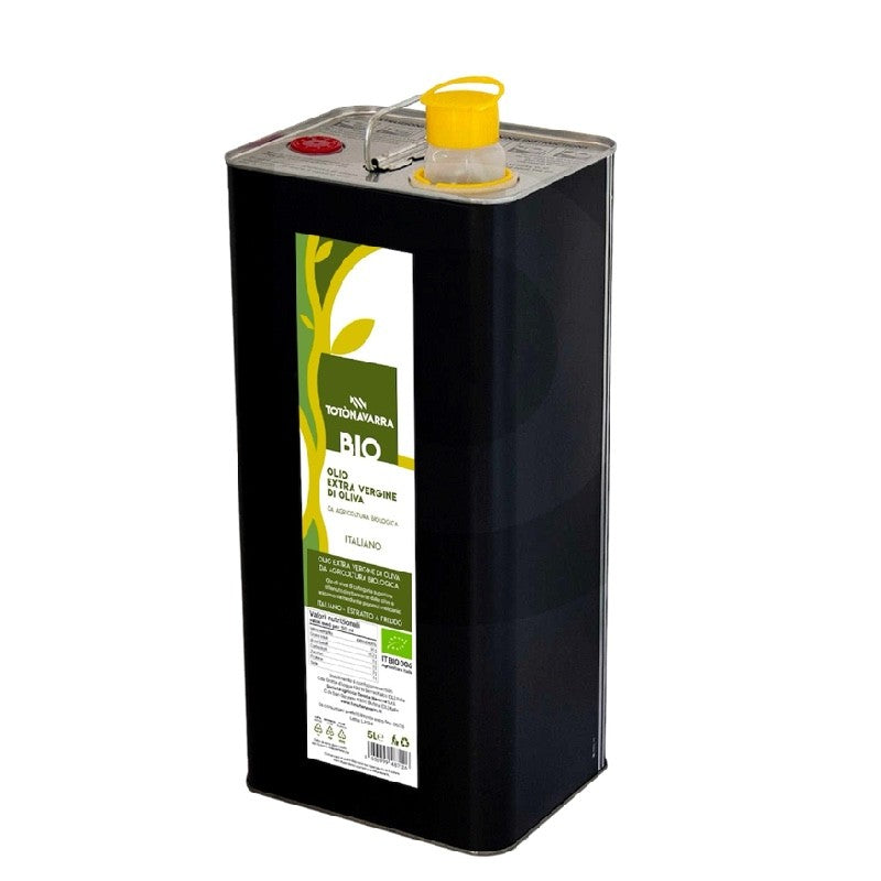 Navarra olio extra vergine di oliva Totònavarra BIO 5 L