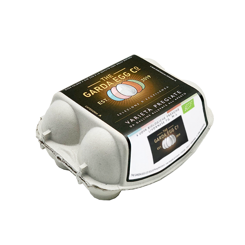 The Garda Egg 4 uova bianche BIO