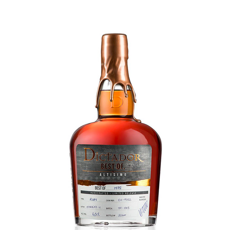 Rum Dictador Best of 1978 Extremo 70 cl