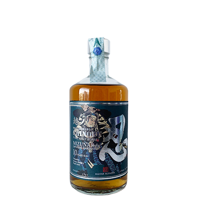 Whisky The Koshi-no Shinobu Pure Malt 10 Years Old Mizunara Oak finish 70 cl