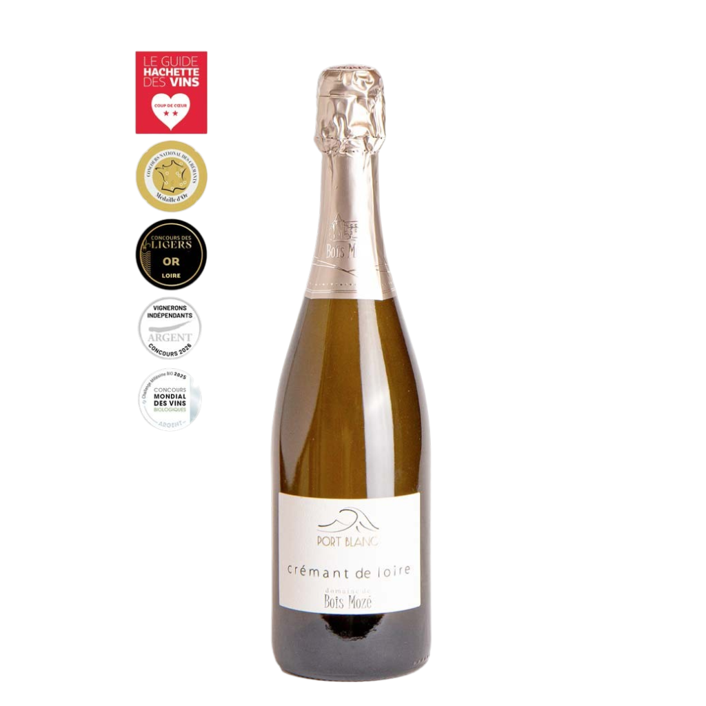 Bois Mozé Crémant de Loire  Port Blanc BIO