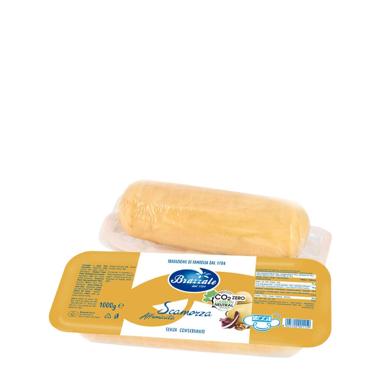 Brazzale Scamorza affumicata Zogi 1 kg