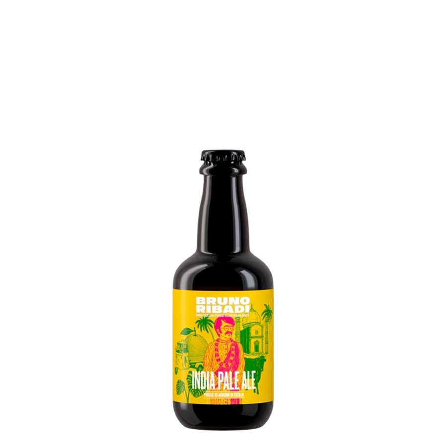 Bruno Ribadi Birra India Pale Ale, foglie di agrumi di Sicilia 33 cl
