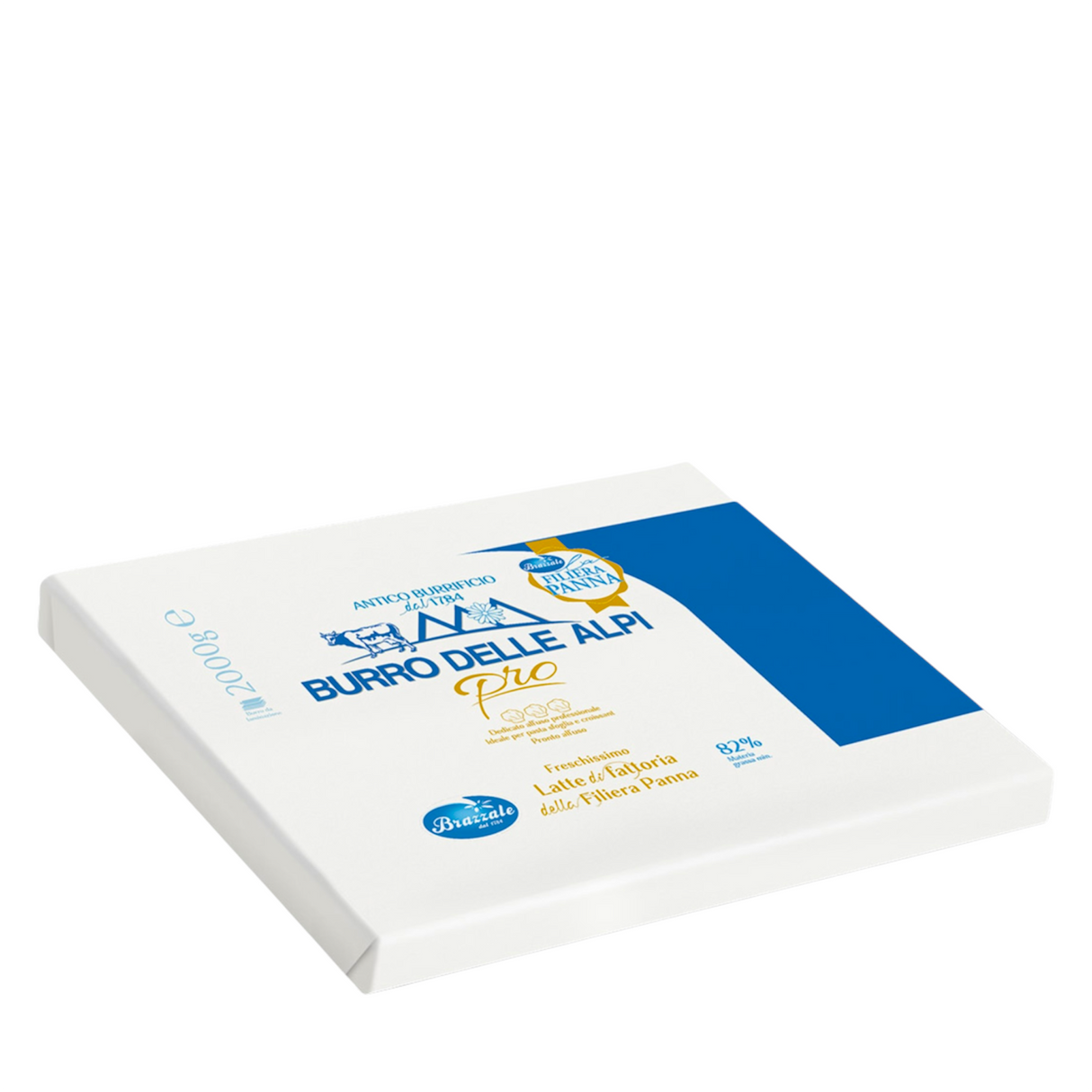 Brazzale Burro delle Alpi Pro in lamina 2 kg x 5 pz