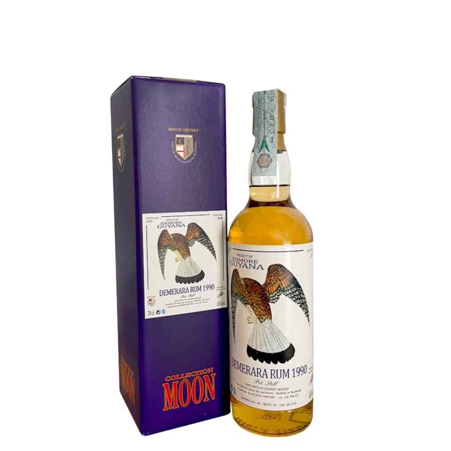 Rum Demerara Guyana 1990 pot stil 28 Years Old  70 cl