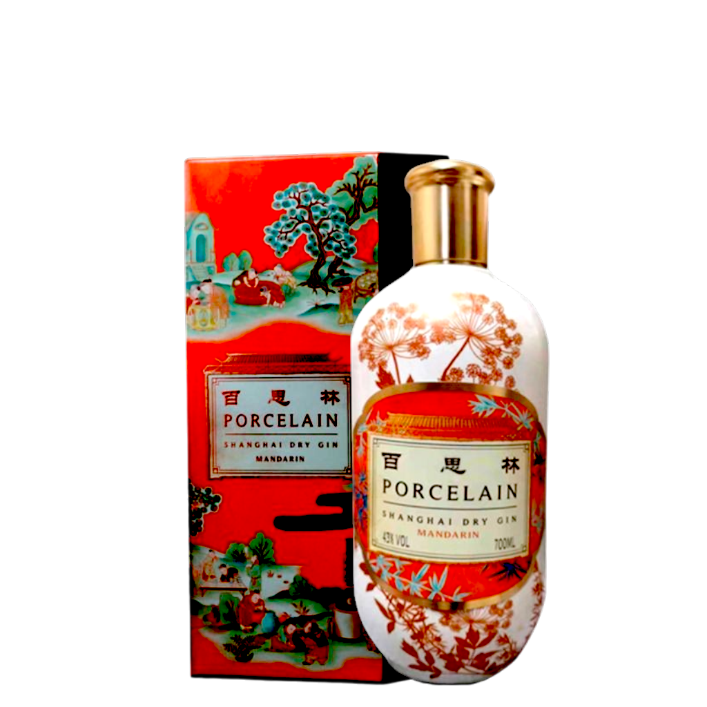 Gin Porcelain Shanghai Mandarin Dry 70 cl