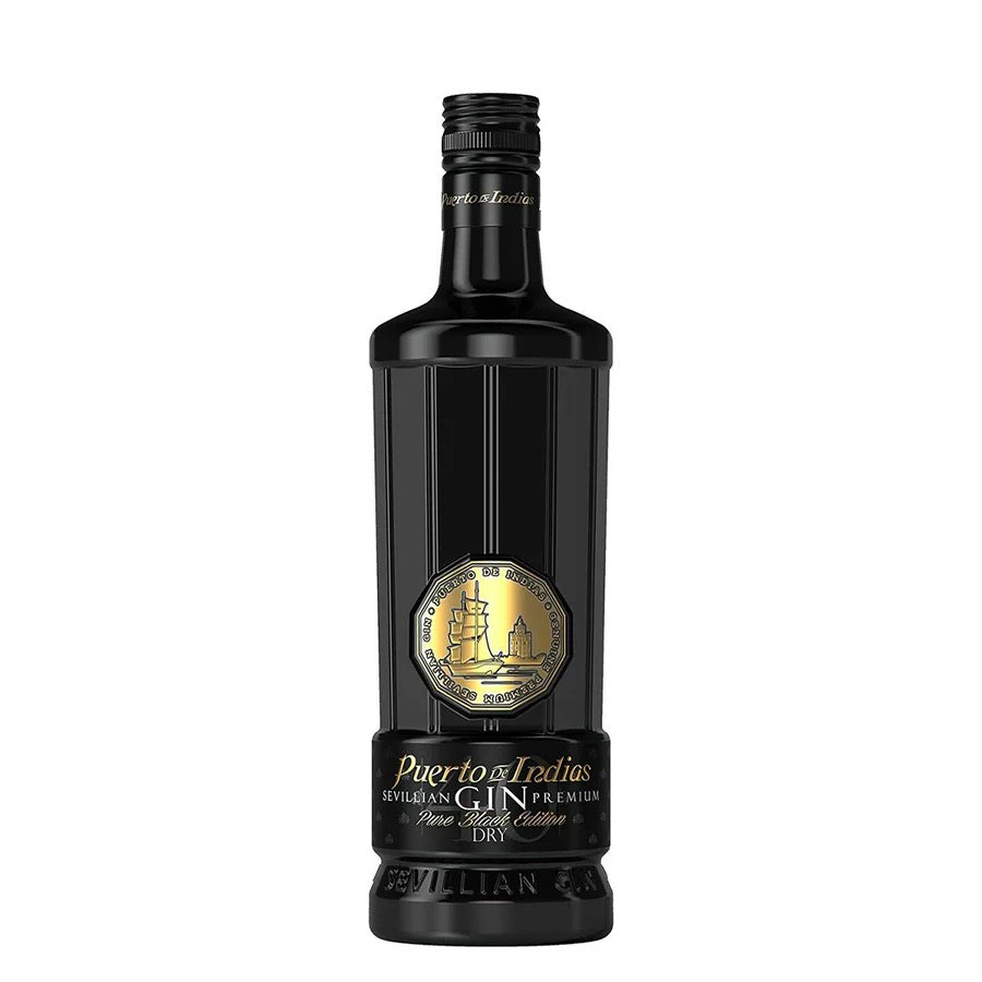 Gin Puerto de Indias Pure Black Edition 100 cl