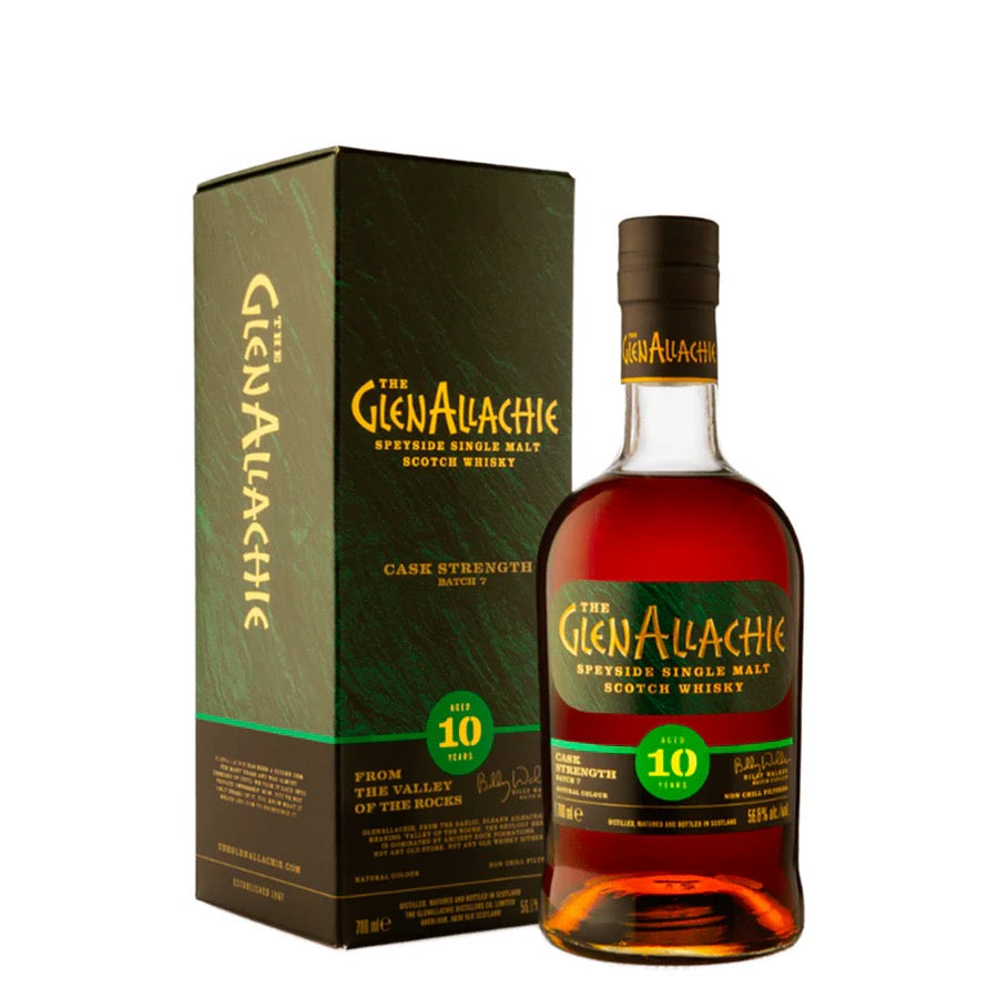 Whisky GlenAllachie 10 Years Old Cask Strength batch 7 70 cl