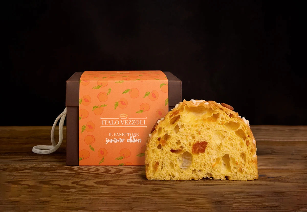Italo Vezzoli “Albicocca” panettone artigianale con albicocche candite 1 kg