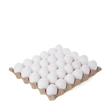 Le Selvagge 30 uova bianche BIO plateau