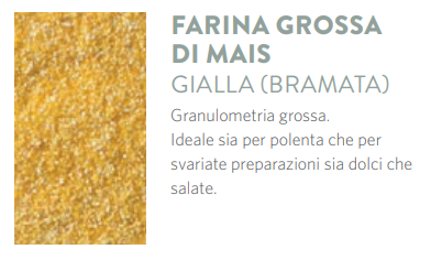 Molino Merano Farina di mais gialla grossa SENZA GLUTINE 25 kg