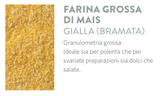 Molino Merano Farina di mais gialla grossa SENZA GLUTINE 25 kg