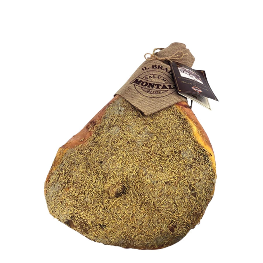 Montali Il Brado Prosciutto Crudo stagionato minimo 24 mesi intero con osso 10/12 kg