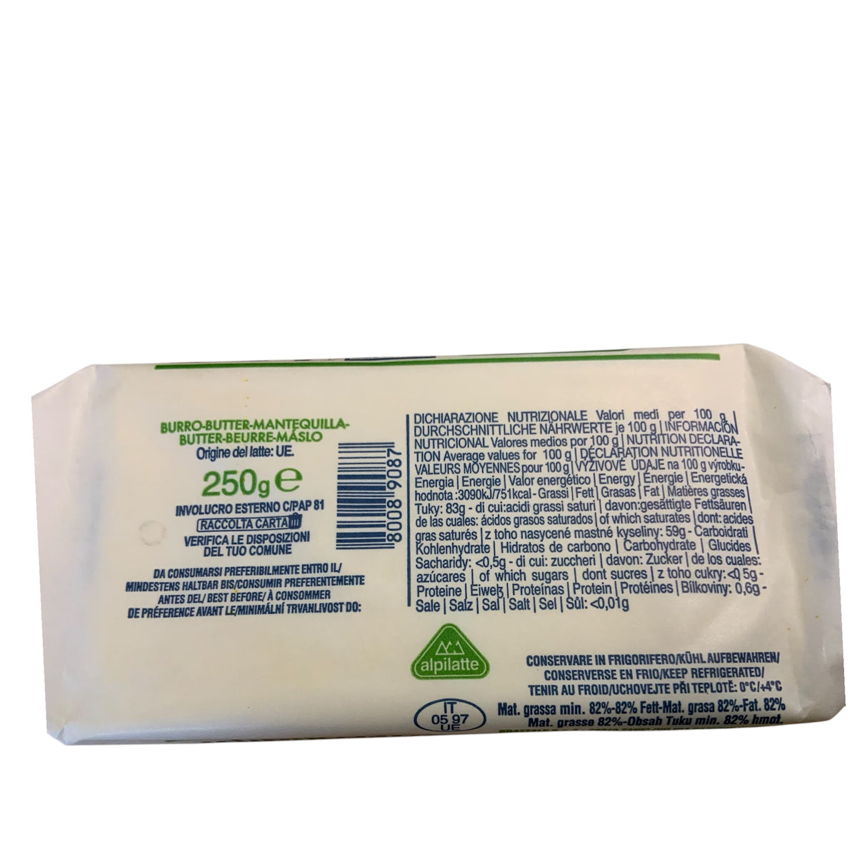 Brazzale Burro delle Alpi 250 g