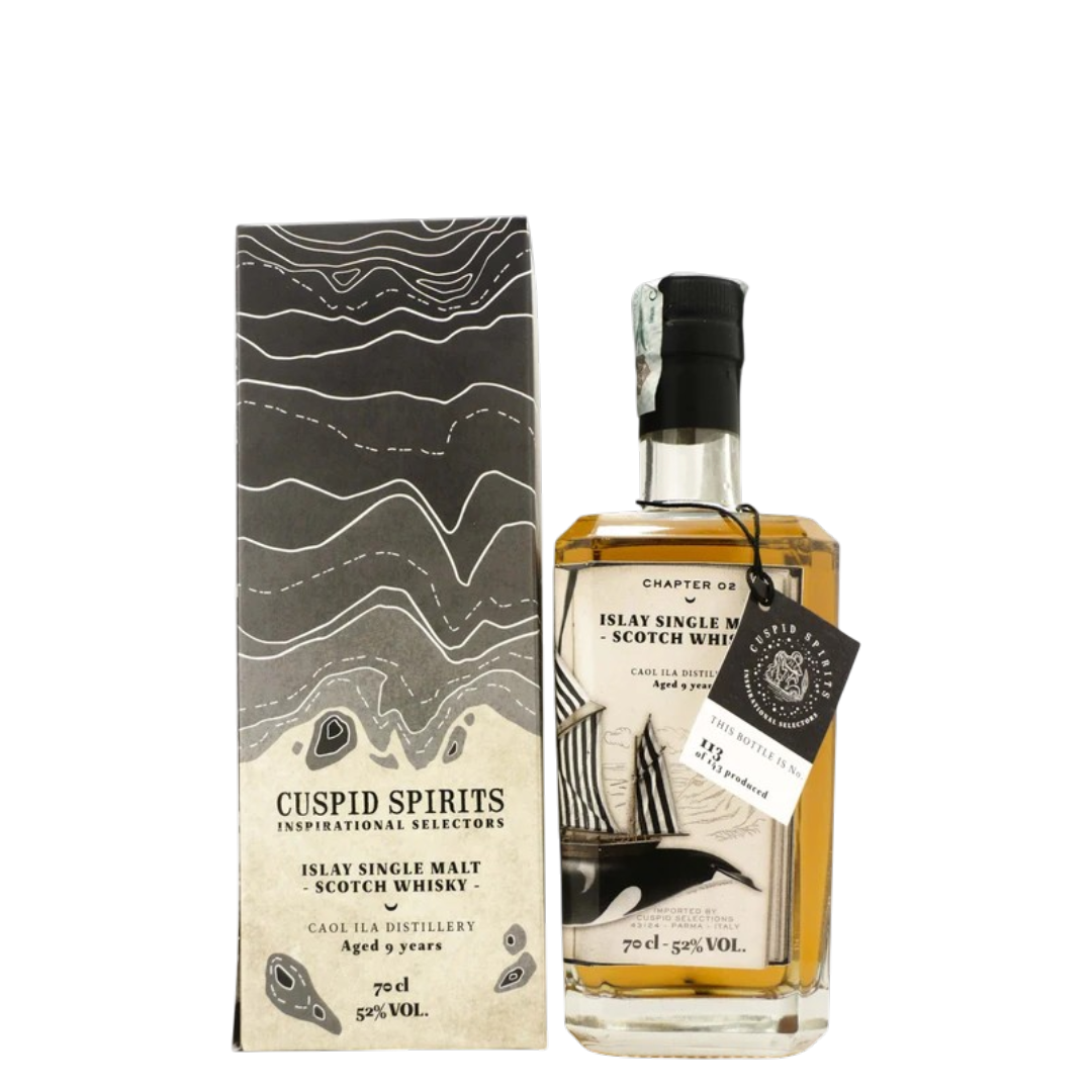 Whisky Cuspid Selections Islay Distillery Caol Ila 9 Years Old 70 cl