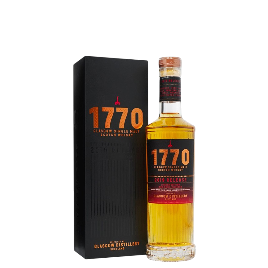 Whisky Glasgow 1770 Single Malt release 2019 50 cl