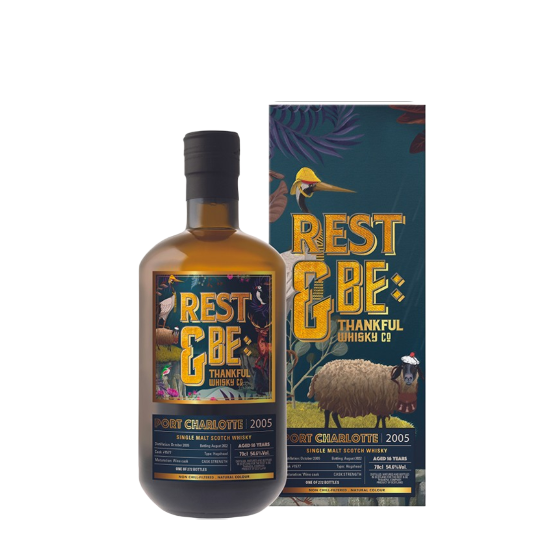 Whisky Rest & Be Thankful Port Charlotte 2005 16 Years Old 70 cl