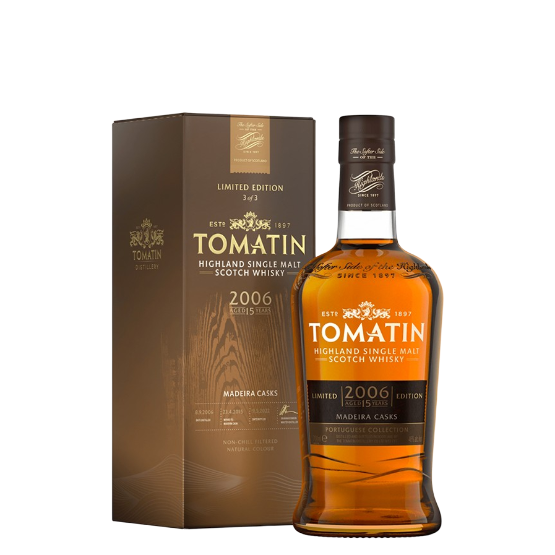 Whisky Tomatin 15 Years Old - Madeira Casks - Portuguese Collection 70 cl