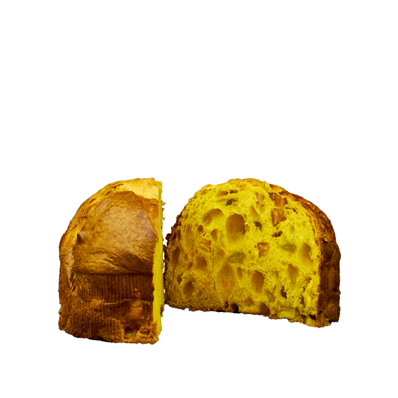 Italo Vezzoli “Milano” panettone artigianale con canditi e uva sultanina 1 kg